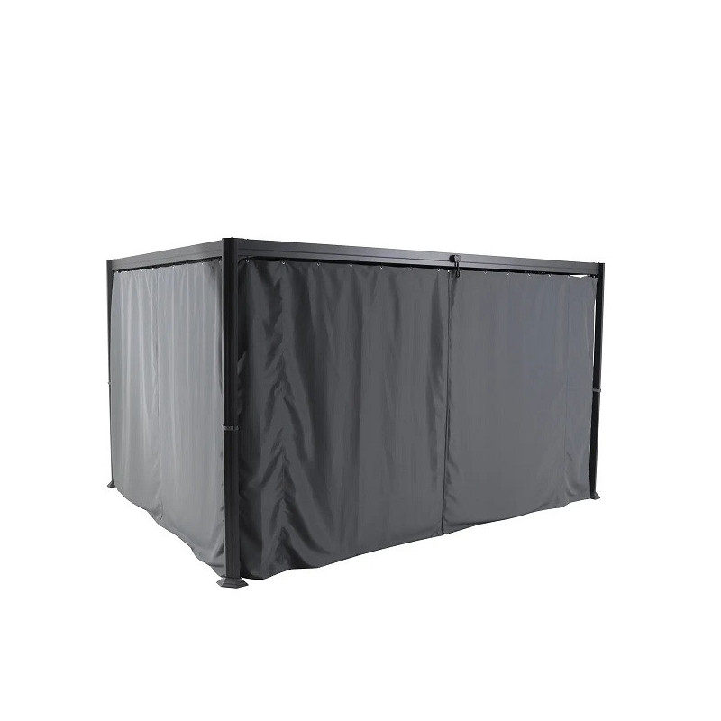 RIDEAU DE RECHANGE TONNELLE BELIZE ARDOISE 360 cm x 300 cm