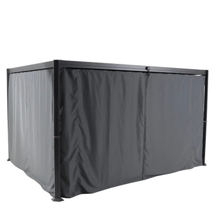 RIDEAU DE RECHANGE TONNELLE BELIZE ARDOISE 360 cm x 300 cm