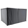 RIDEAU DE RECHANGE TONNELLE BELIZE ARDOISE 360 cm x 300 cm