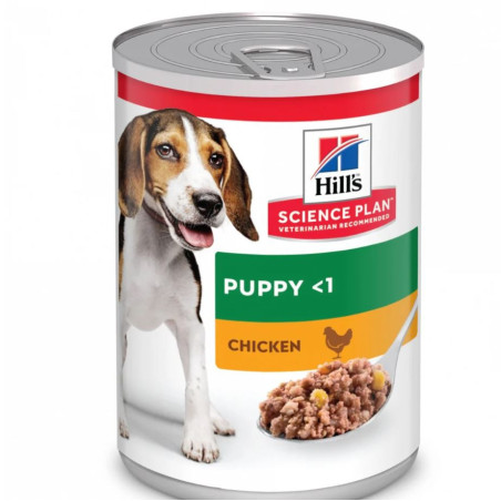 Pâtée pour chiot poulet 370g - HILL'S - HSMPH874