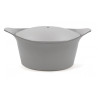 L'incroyable Cocotte 24cm Gris perle - COOKUT