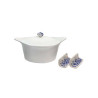 L'incroyable Cocotte 28cm Blanc polaire - COOKUT