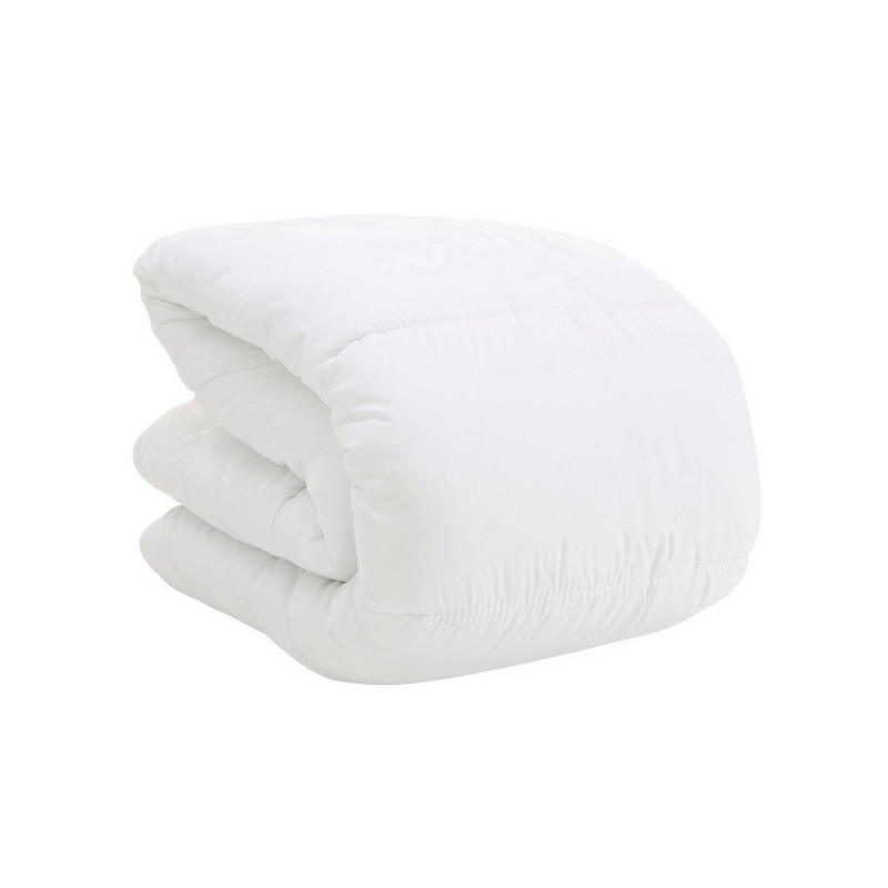 Couette tempérée Saniprotect anti-acariens 220x240cm Blanc - DODO 