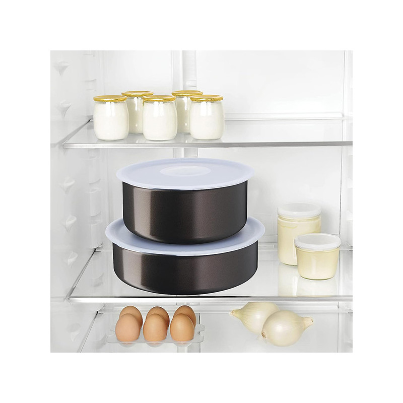 Lot 3 casseroles Ø16/18/20cm + 1 poignée Ingenio Easy Plus - TEFAL