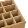 Organiseur 10 Compartiments Miroir 24cm Naturel - 5FIVE SIMPLY SMART