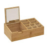Organiseur 10 Compartiments Miroir 24cm Naturel - 5FIVE SIMPLY SMART