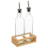 Set Huile & Vinaigre Bambou 32cm Transparent/Naturel - 5FIVE SIMPLY SMART