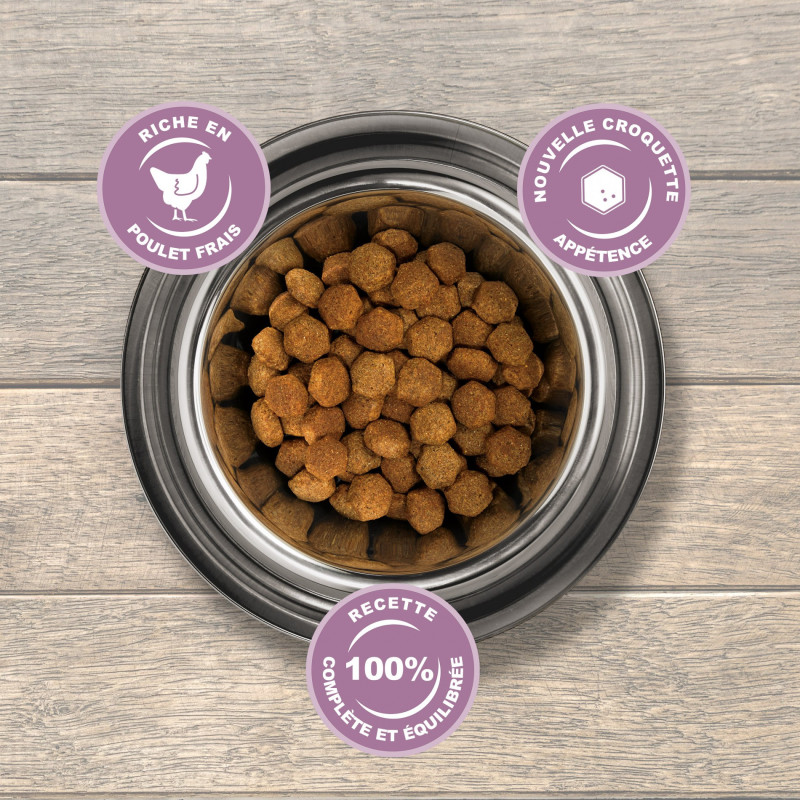 Croquette entretien au poulet pour chiot moyenne race 12kg - EUKANUBA - EPMPC410