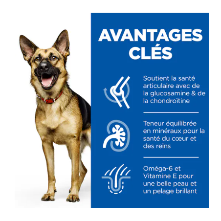 Croquettes Chien Adulte Mature Poulet 18 kg - HILL'S - HSLM008