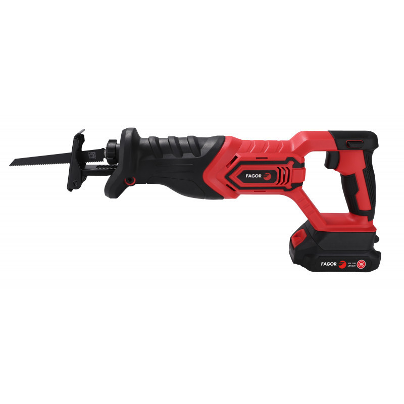 Scie alternative sans fil 20V Noir/Rouge
