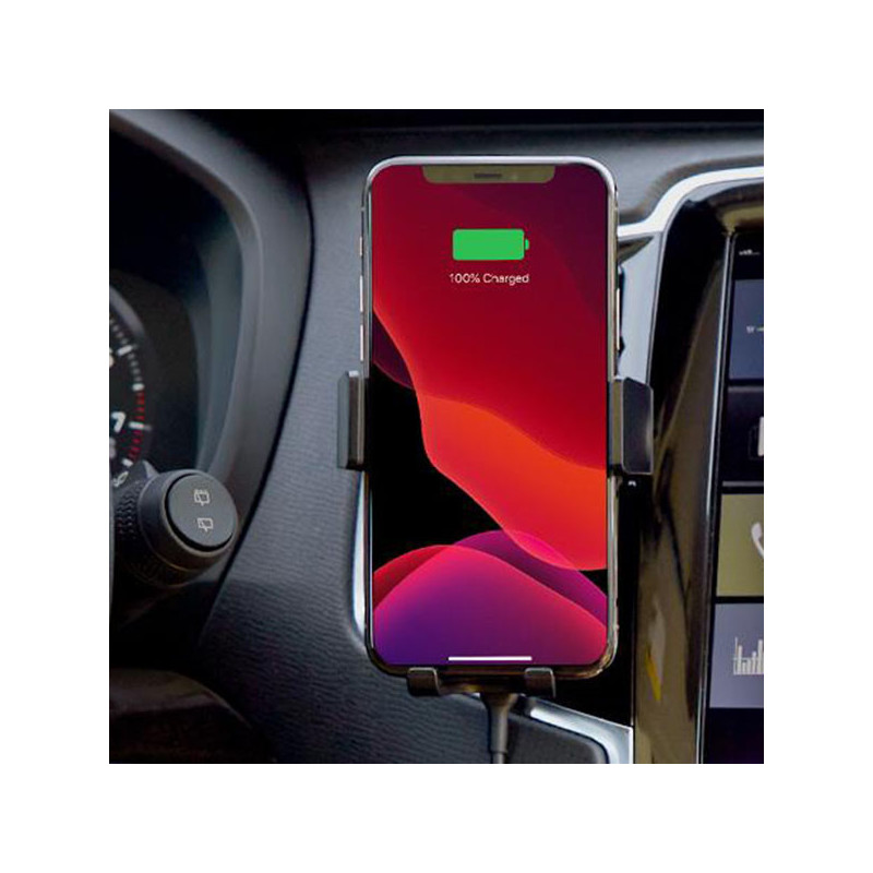 Support voiture + Chargeur 10W Noir - BELKIN - TELBNWIC001BTBKBEL
