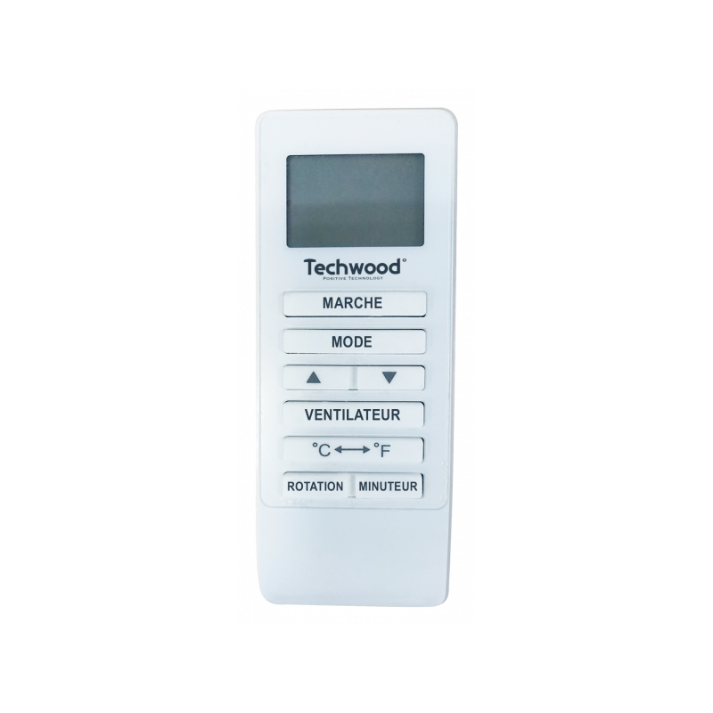 Climatiseur mobile 12000 BTU Blanc - TECHWOOD - CLIMTCL012TECH