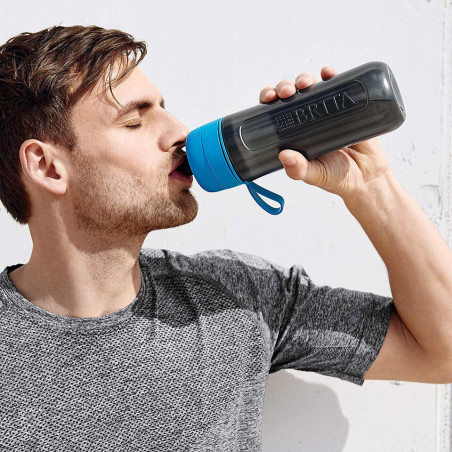 Gourde Fill&Go Active filtre 0,6L Bleu - BRITA - FONTFILLGOBLBRIT
