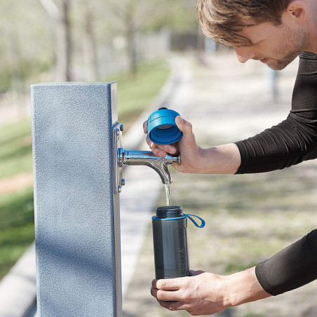Gourde Fill&Go Active filtre 0,6L Bleu - BRITA - FONTFILLGOBLBRIT