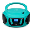 Radio CD portable sans fil Bleu - BIGBEN - RADCD62BLUSBBTBBIG