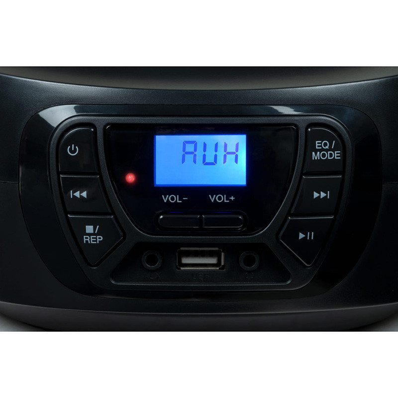 Radio CD portable sans fil Noir - BIGBEN - RADCD62NUSBBTBBIG