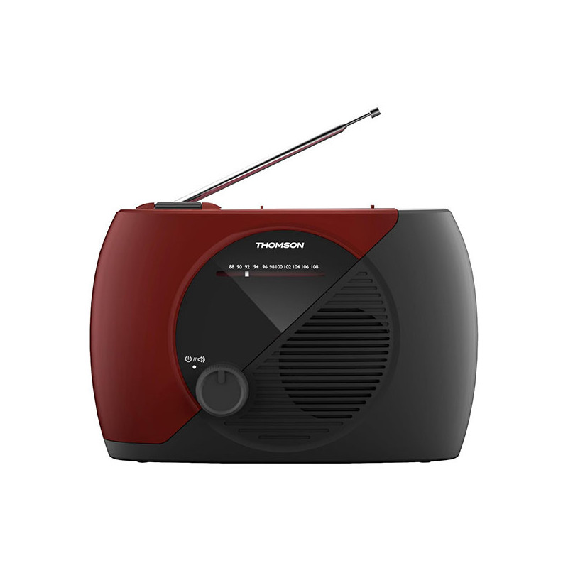 Radio FM portable Noir/Rouge - THOMSON - RADRT353THOM