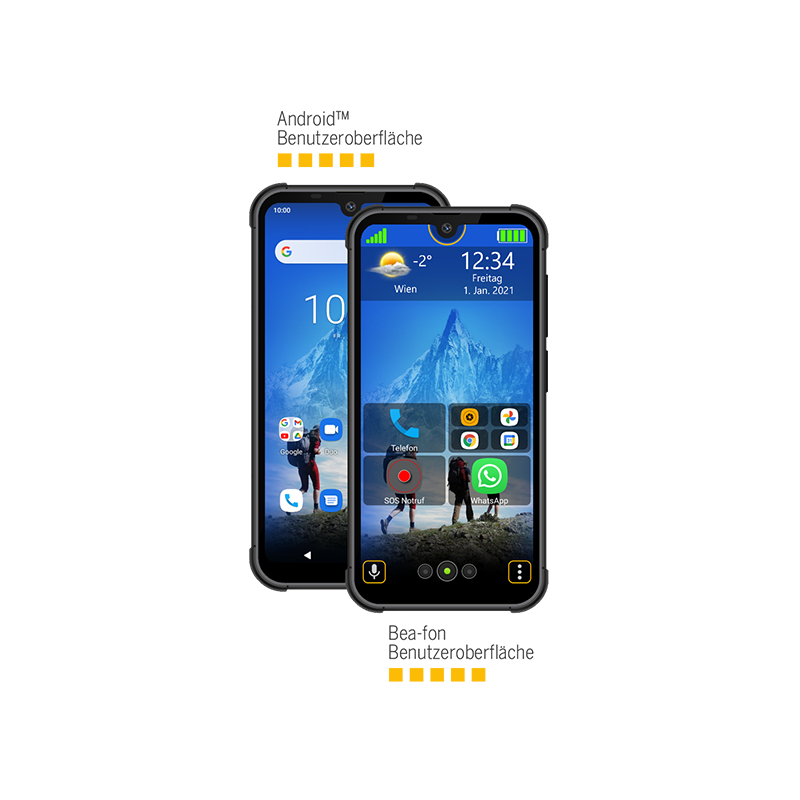 Smartphone Mx1 Premium 5.71" 4/128Go Noir - BEAFON - TELMX1EU001BBEAF