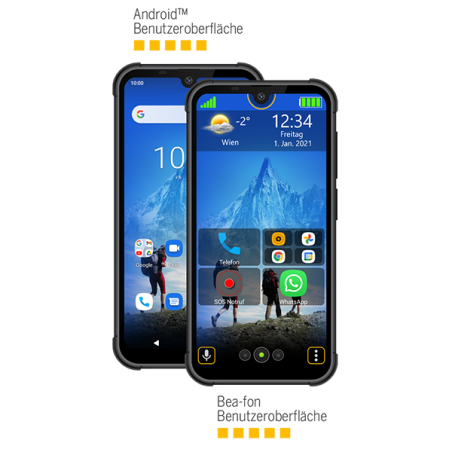 Smartphone Mx1 Premium 5.71" 4/128Go Noir - BEAFON - TELMX1EU001BBEAF
