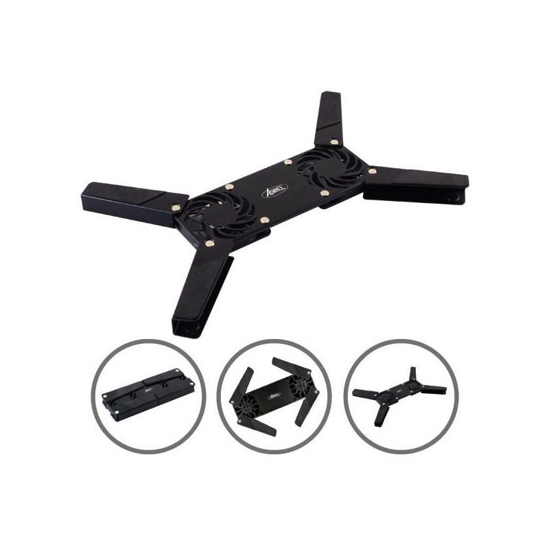 Mini refroidisseur PC Portable Noir - ADVANCE - VENTVENB03ADV