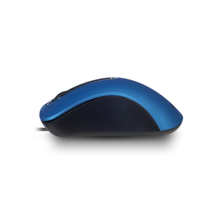 Souris sans fil optique Shaped 3D Bleu - ADVANCE - SOURSS3DBLADVA