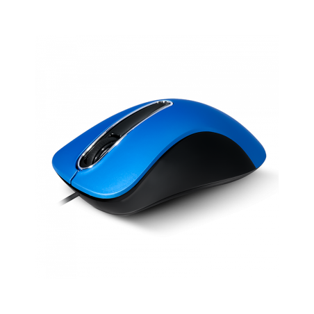 Souris sans fil optique Shaped 3D Bleu - ADVANCE - SOURSS3DBLADVA