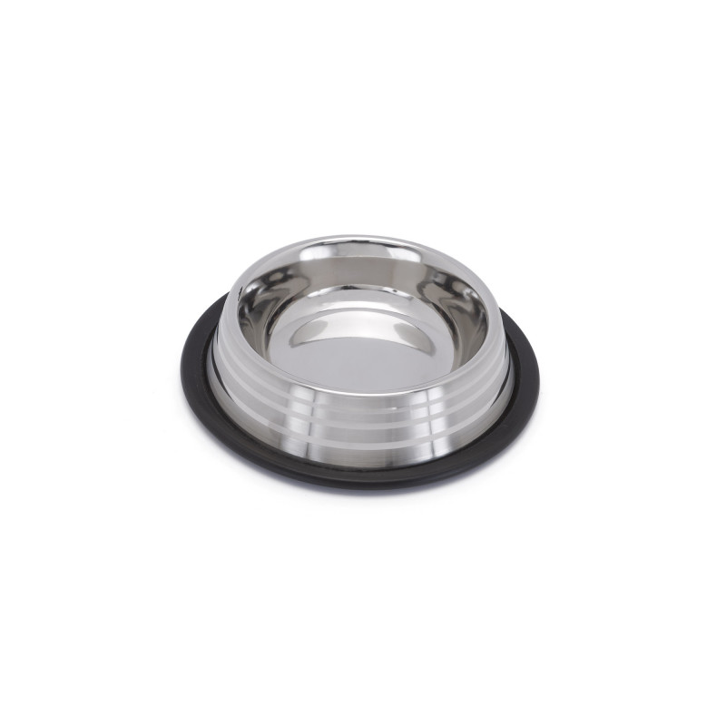 Gamelle inox antidérapante pour Chien et Chat 850mL - IMAC - IGI08A764