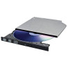 Lecteur de disque Ultra Slim Internal DVD-RW Noir/Gris - LG - OPTGT20LG