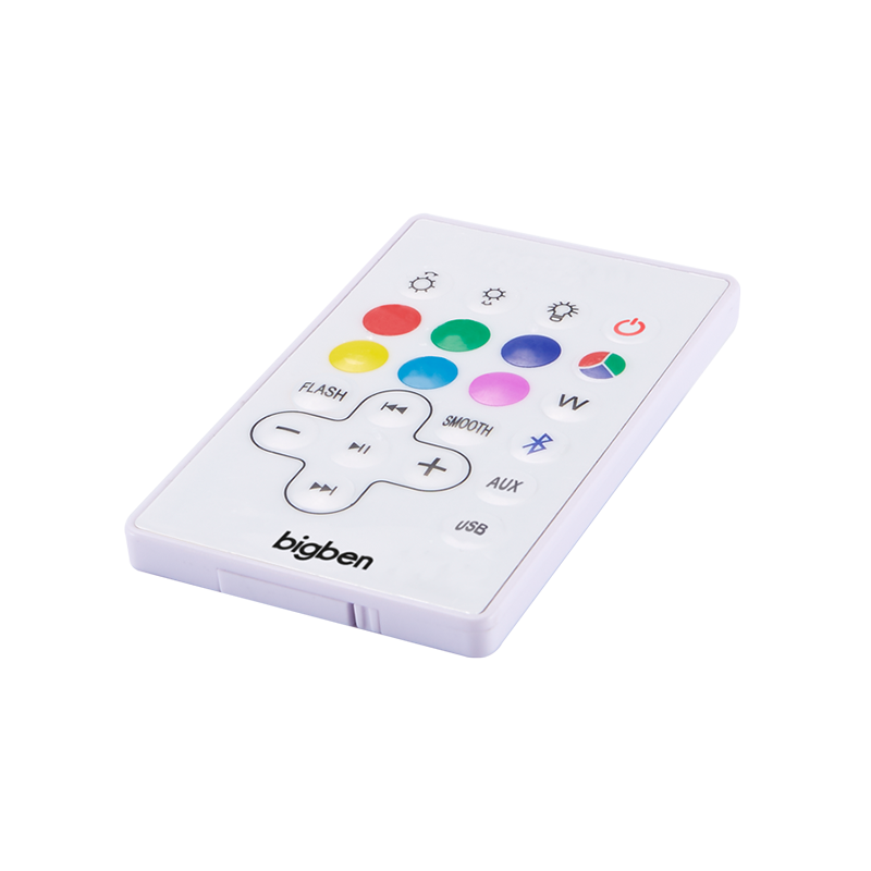 Enceinte Bluetooth lumineuse Lumin’US Dinosaure Blanc - BIGBEN - HPBTBTLSDINOBIG