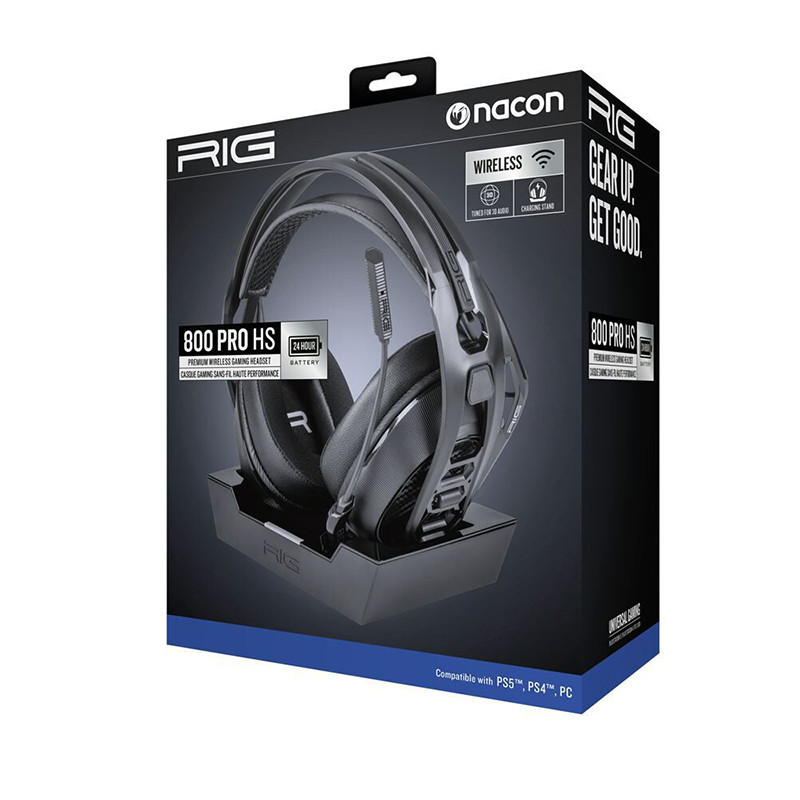 Casque Gaming Sans fil RIG 800 PRO pour PS5/PS4 Noir - NACON - CASQRIG800PROHSRIG