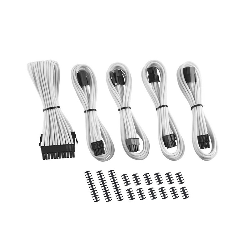 Kit câble tressés Blanc - CABLEMOD - CABN88KW-RCABLEMOD