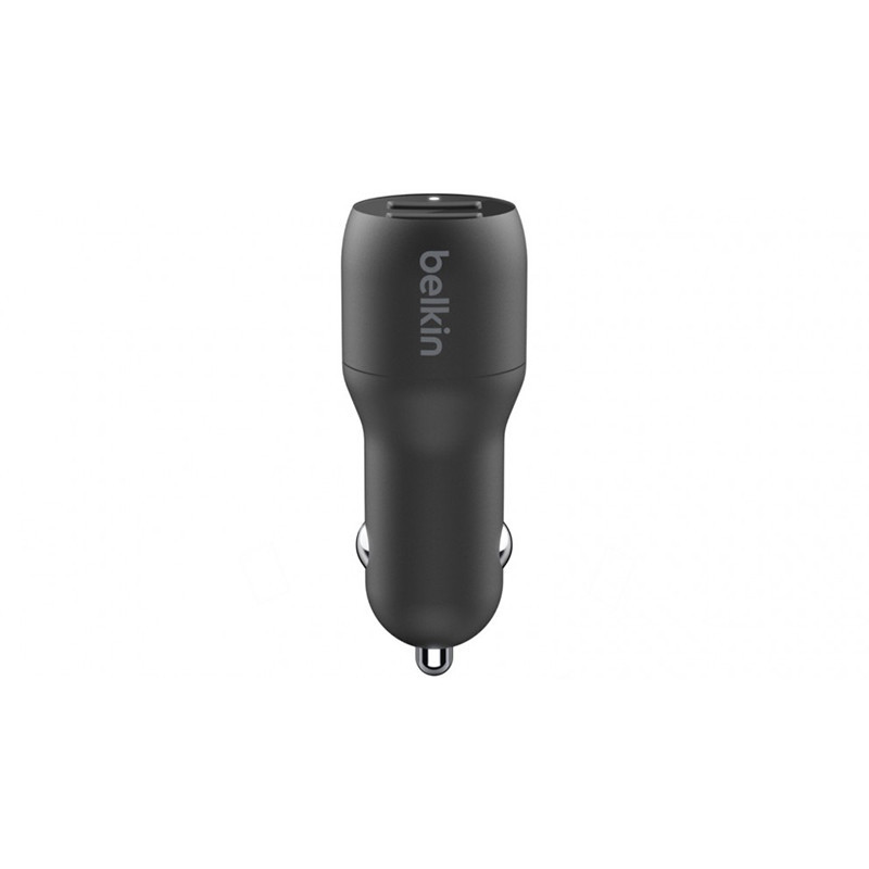 Adaptateur d'alimentation pour voiture 24W Noir - BELKIN - CABLECCD001BT1MKBEL