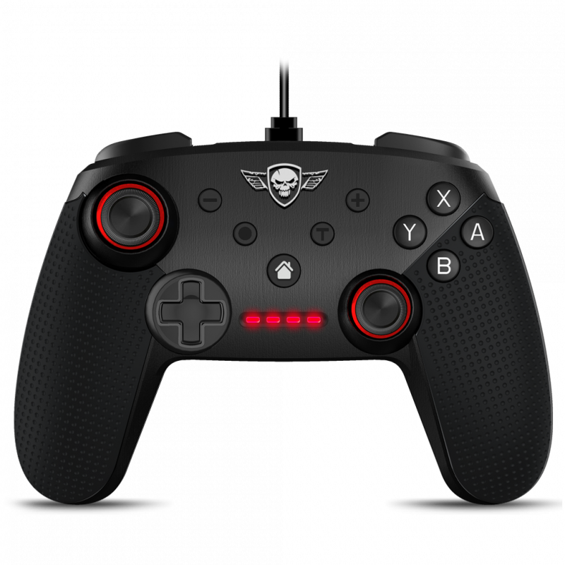 Manette Filaire Pro gaming pour Nintendo SWITCH Noir - SPIRIT OF GAMER - JVWGPSSOG