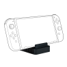 Support TV Pour Nintendo Switch Noir - NACON - JVSWITCHTVSTANDNAC