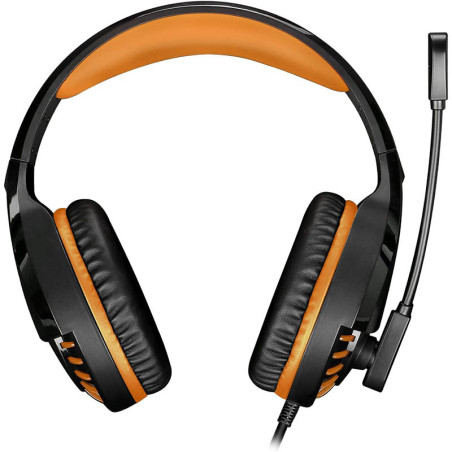 Casque filaire Gaming 2.0 Pro H3 Noir/Orange - SPIRIT OF GAMER - CASQMIC-PH3MPSOG
