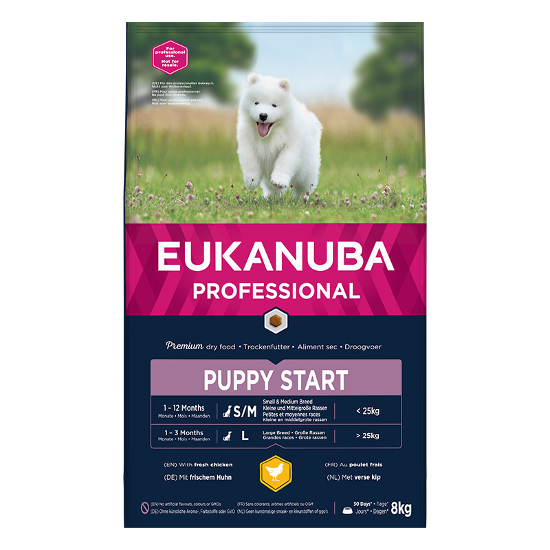 Croquettes Chiot Pro Poulet 8KG - EUKANUBA