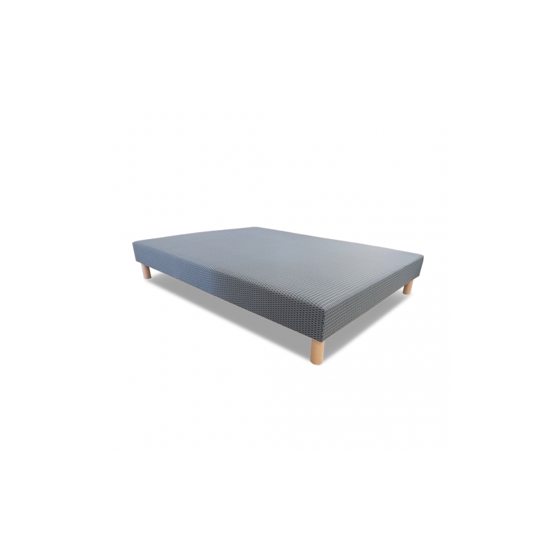 Sommier AirFlow 360 Ventis 120x200 cm Gris - ISOPLAST - 16191262