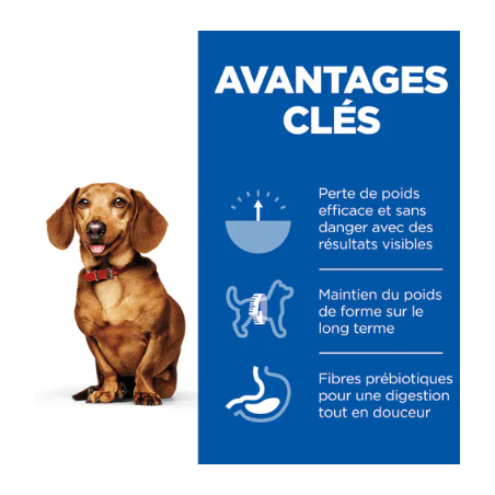 Croquettes Chien Adulte S/XS 1.5 kg - HILL'S 