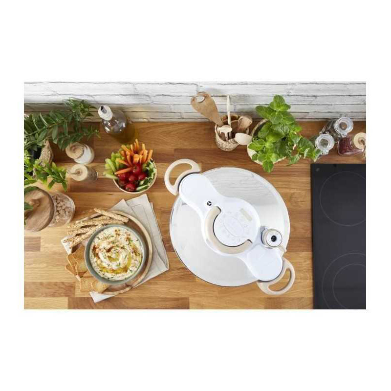 Cocotte minute Clipso Minut Eco Respect 7.5L Argent - SEB - P4624871