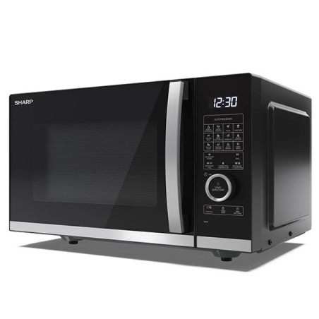 Four à micro-ondes 25L + Gril 900W Noir - SHARP - YC-QC254AE-B