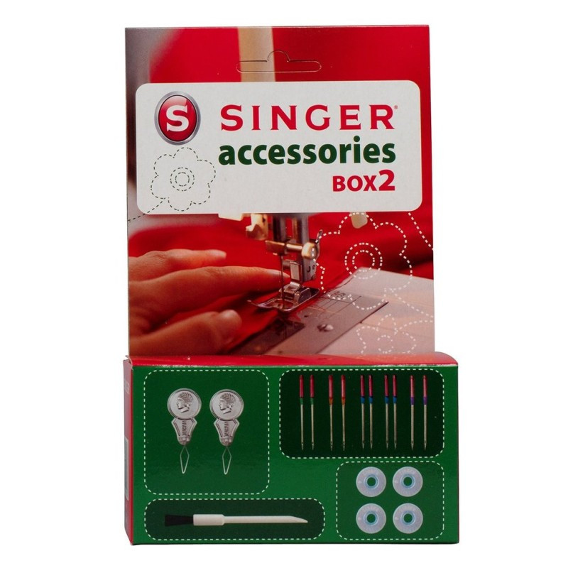 Kit d'accessoire couture Box 2 pour machine à coudre - SINGER - ACCBOX2