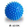 Balles de séchage en caoutchouc 6.5cm Bleu - RADIOLA - LAVAGE1020