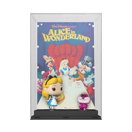 Figurine pop! Movie Poster Disney 100 Alice et le chat de Cheshire 17cm - FUNKO - 71740021238