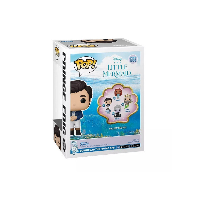 Figurine pop! Disney La Petite Sirène Prince Eric 17cm - FUNKO - 71740021512