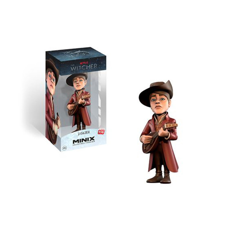 Figurine The Witcher Jaskier 12cm - MINIX - 82650022224
