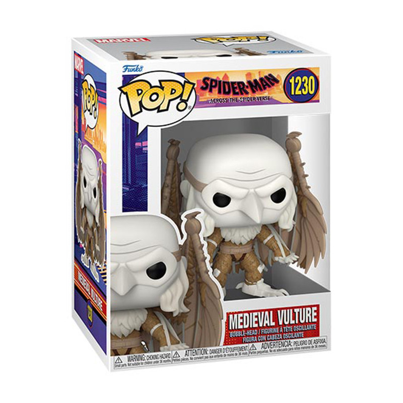 Figurine pop! SpiderMan Across The Spiderverse Medieval Vulture 9cm - FUNKO - 71740021531
