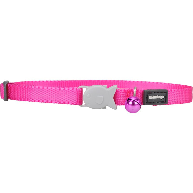 Collier pour chaton Uni rose flashy - RED DINGO - RCFCR854
