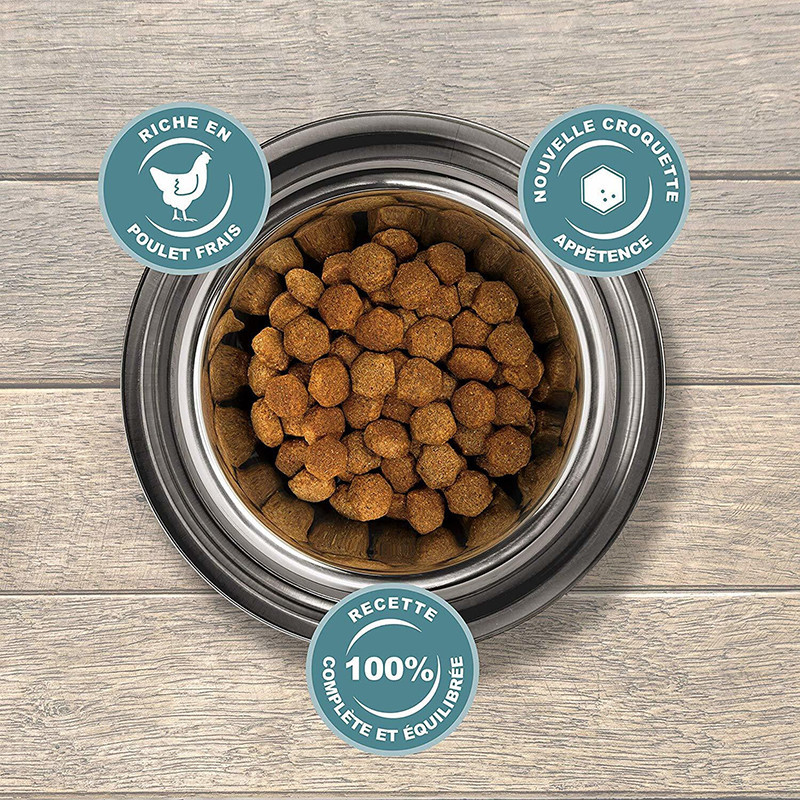 Croquette entretien au poulet pour chien adulte moyenne race 3kg - EUKANUBA - EPMAA786