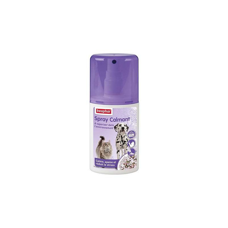 Spray calmant Valériane naturel pour Chien et Chat 125mL - BEAPHAR - BCSE234