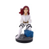 Figurine Support & Chargeur Black Widow White Suit 20cm - EXQUISITE GAMING - 73990018875